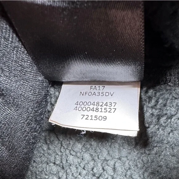 The North Face Mens Shelbe Raschel Softshell Fleece Jacket Grey Size M - Picture 5 of 8